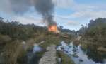 Incendio destruye vivienda en Inío y deja cuatro damnificados en zona sin red de agua ni bomberos